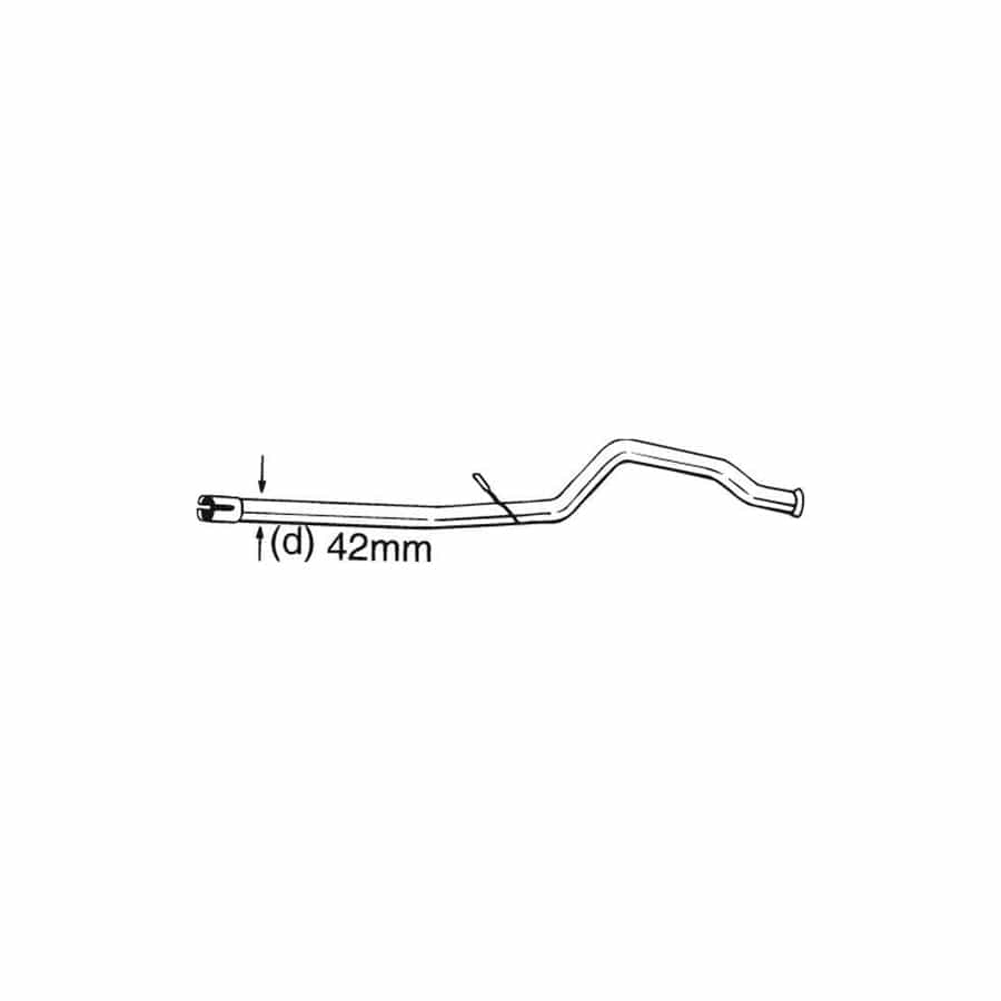 Bosal 889-183 Repair Pipe, Catalytic Converter For Peugeot 206 Hatchback (2A/C)