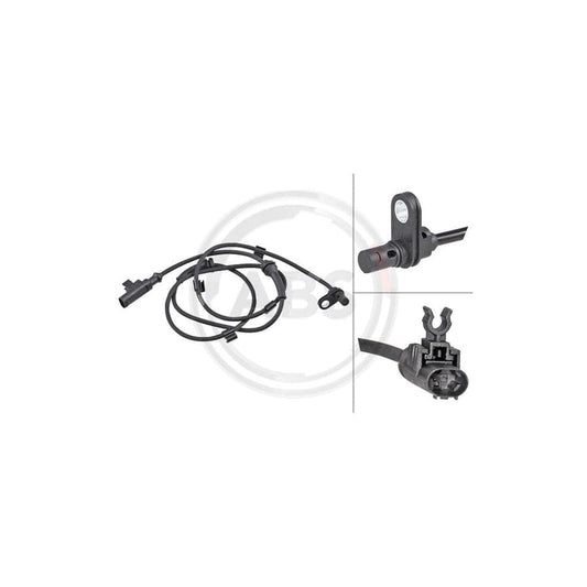 A.B.S. 31873 ABS Sensor for SMART FORTWO | ML Performance UK Car Parts