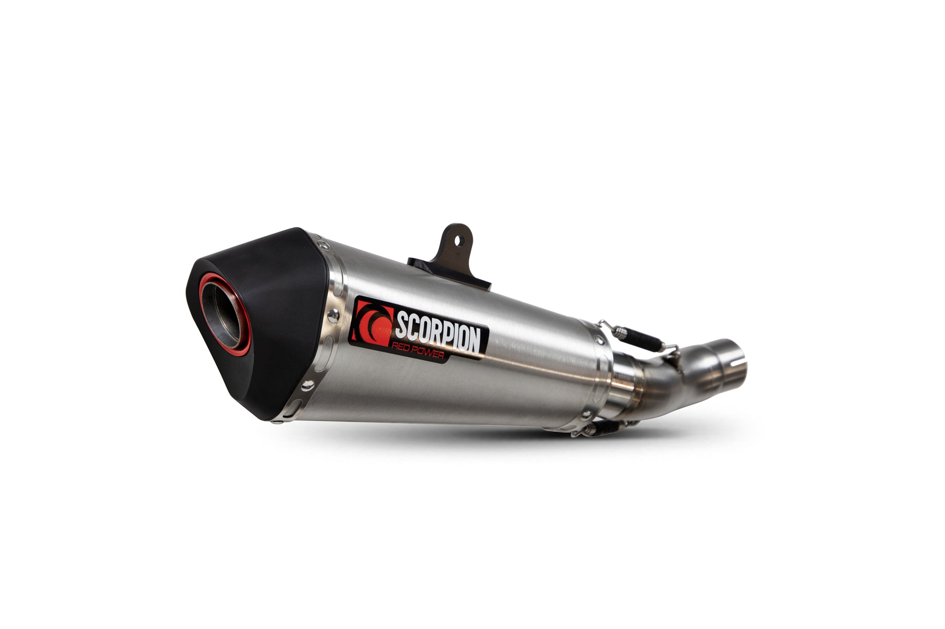 Scorpion RHA195SEO Honda CB 500 F Serket Taper Slip-On - Brushed Stainless Steel Sleeve | ML Performance UK UK