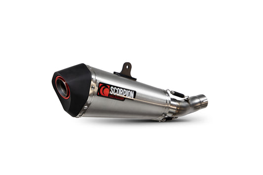Scorpion RHA195SEO Honda CB 500 F Serket Taper Slip-On - Brushed Stainless Steel Sleeve | ML Performance UK UK