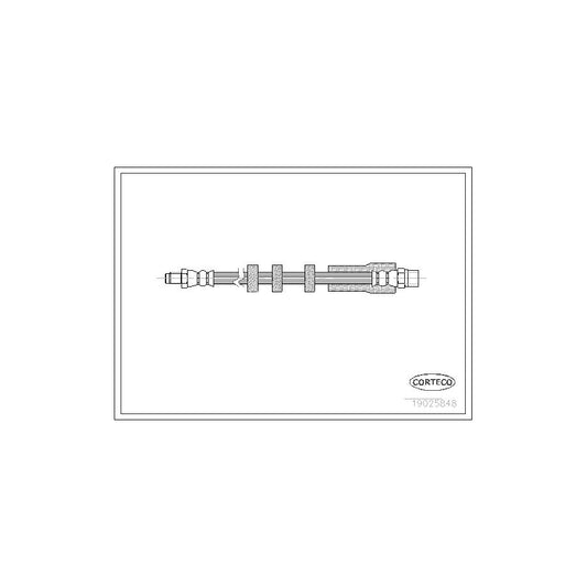Corteco 19025848 Brake Hose | ML Performance UK