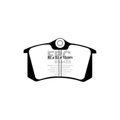 EBC PLK1220 Audi A4 Yellowstuff Pads and Brake Line Performance Pack - Girling/TRW Caliper 3 | ML Performance UK Car Parts