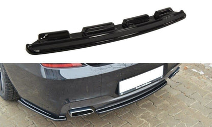 Maxton Design BM-6-06-GC-M-PACK-RD1T Central Rear Splitter (without vertical bars) BMW Series 6 Gran CoupÃ© M-Pack | ML Performance UK Car Parts