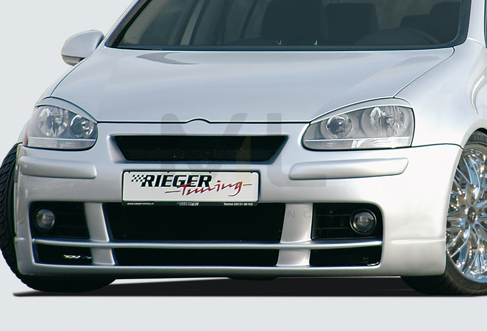 Rieger 00059310 VW Mk5 Golf Front Bumper 1 | ML Performance UK Car Parts