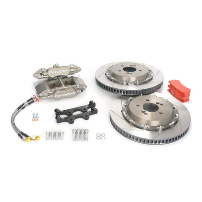 Paragon PBK.04.169.355.320.TL.01.02.Px.R Track Performance Big Brake Kit (PA025 4 piston) - Porsche 911 (991.1, 991.2) Rear