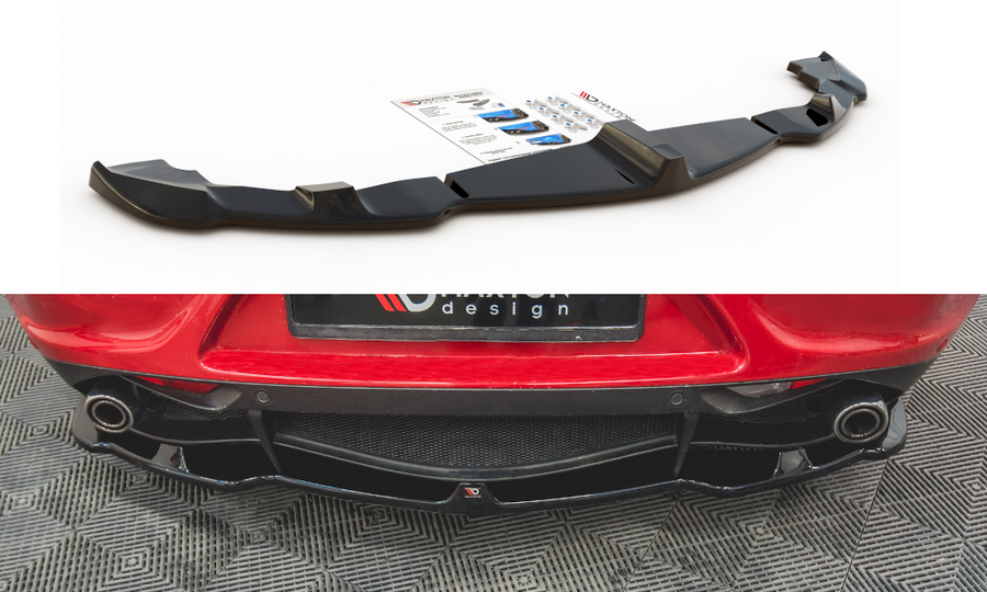Maxton Design AL-4C-RD1T Rear Diffuser Alfa Romeo 4C | ML Performance UK Car Parts