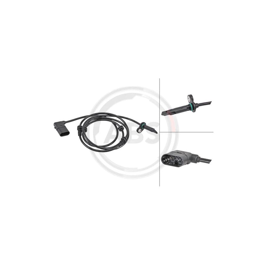 A.B.S. 32031 ABS Sensor suitable for MERCEDES-BENZ C-Class | ML Performance UK Car Parts