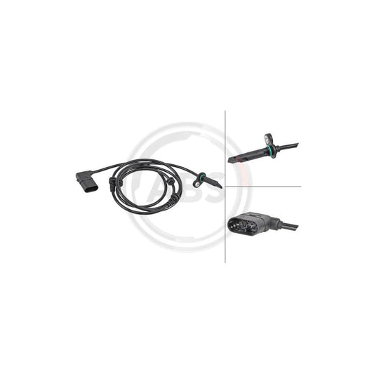 A.B.S. 32031 ABS Sensor suitable for MERCEDES-BENZ C-Class | ML Performance UK Car Parts