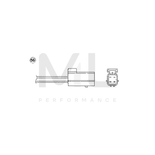 NTK Lambda Sensor / O2 Sensor (NGK 0024) - OTD3J-5A3 | ML Car Parts UK | ML Performance