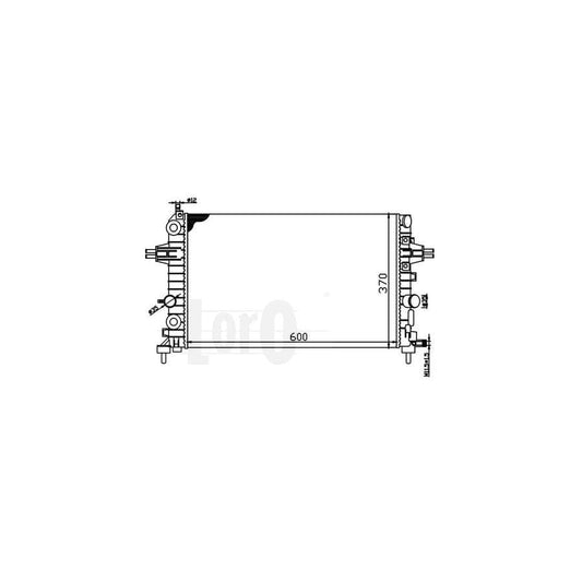 Abakus 0370170029 Engine Radiator | ML Performance UK
