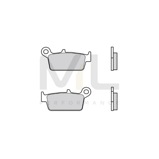 Brembo Carbon Ceramic, Scooter 07011 Brake Pad Set Front And Rear | ML Performance Car Parts