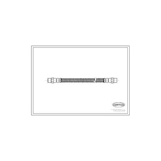 Corteco 19032096 Brake Hose For Vw Transporter | ML Performance UK