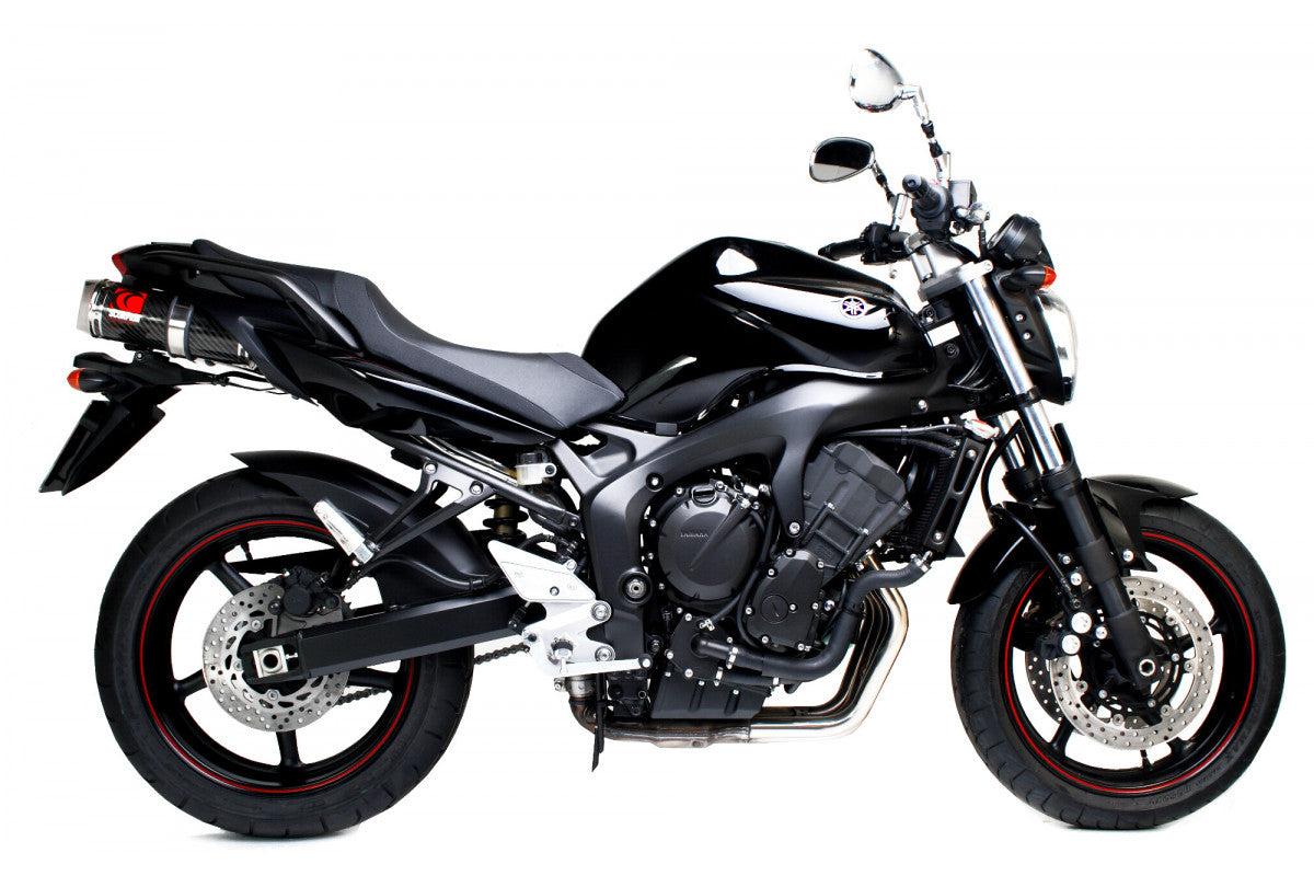 Scorpion EYA84CEO Yamaha Factory Oval Slip-On (Pair) - Carbon Fibre Sleeve (FZ6 / FZS600 Fazer) | ML Performance UK UK