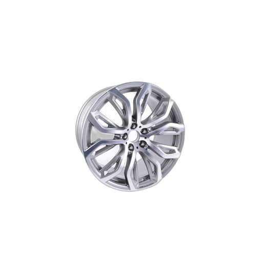 Genuine BMW 36116796151 E70 E72 E71 Gloss-Turned Light Alloy Rim 11,5JX21 ET:38 (Inc. X5 M, Hybrid X6 & X6 M50dX)