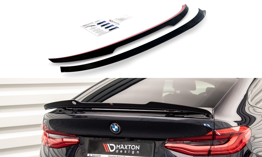 Maxton Design BM-6-32-GT-MPACK-CAP1T Spoiler Cap BMW Series 6 GT G32 M-Pack | ML Performance UK Car Parts