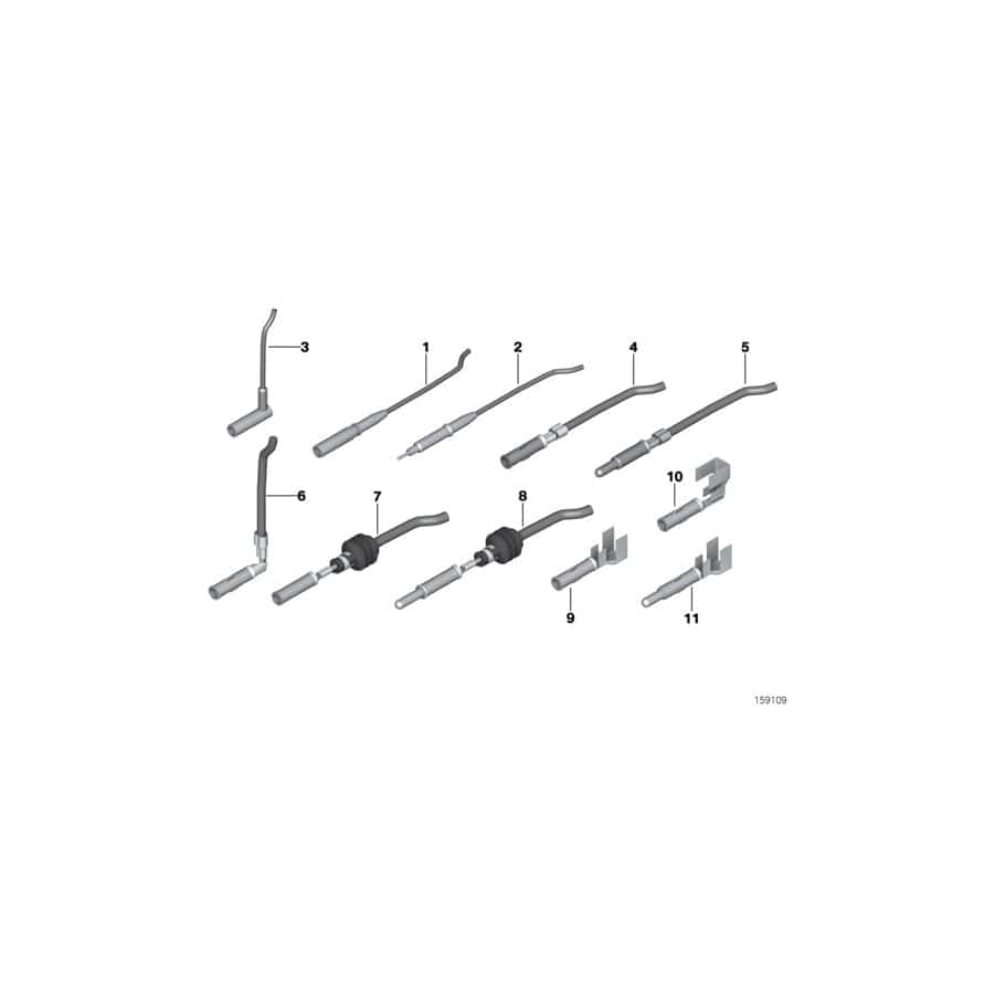 Genuine BMW 61131376195 F10 F21 F13 Circular Contact 2.5 2,5-4,0mm² (Inc. X4 20dX, Z3 3.0i & 745Li) | ML Performance UK Car Parts