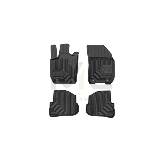 FROGUM Tailored, No.77 77425835 Floor mat set Elastomer, Front and Rear, Quantity: 4, Black | ML Performance Car Parts
