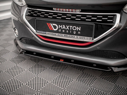Maxton Design Peugeot 208 GTI MK1 Front Splitter V.2