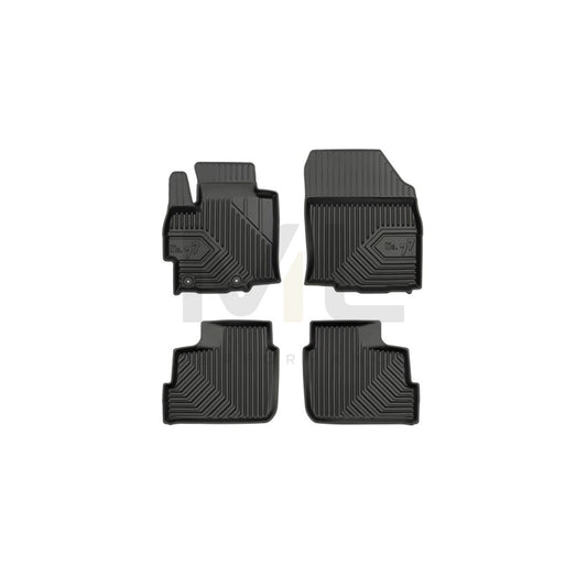 FROGUM Tailored 77408791 Floor mat set for MITSUBISHI Mirage / Space Star Hatchback (A0_A) Elastomer, Front and Rear, Quantity: 4, Black | ML Performance Car Parts