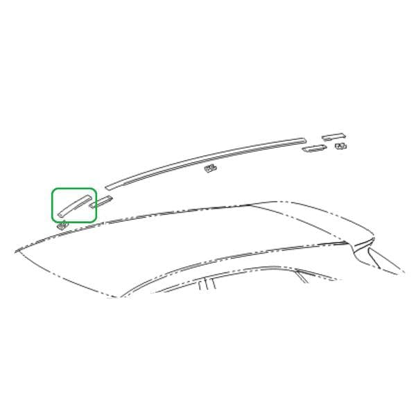 Genuine Lexus 75551-48060 RX Phase 3 O/S Front Roof Moulding Finish