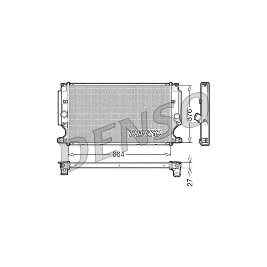 Denso DRM50024 Drm50024 Engine Radiator | ML Performance UK