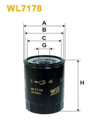 WIX Filters WL7178 Oil Filter