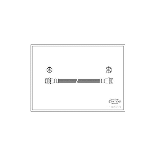 Corteco 19033571 Brake Hose | ML Performance UK