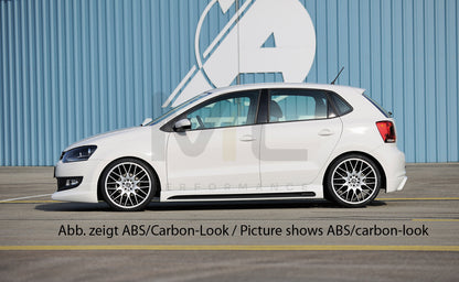 Rieger 00047205 VW 6R Polo Mk6 Side Skirt (Inc. Polo Mk6 GTI) 6 | ML Performance UK Car Parts