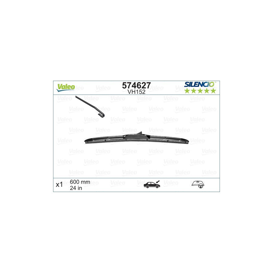 Valeo 574627 Wiper Blade | ML Performance UK Car Parts