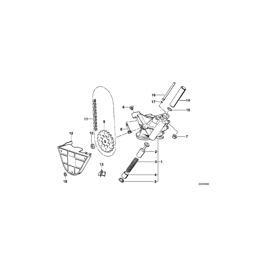 Genuine BMW 11411438282 E38 E31 Oil Pump (Inc. 850Ci, L7 & 750i) | ML Performance UK Car Parts