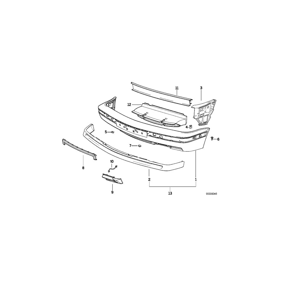 Genuine BMW 51712231658 E34 Air Duct M TECHNIC (Inc.  & M5 3.6) | ML Performance UK Car Parts