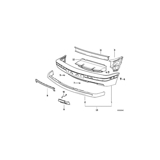 Genuine BMW 51712231658 E34 Air Duct M TECHNIC (Inc.  & M5 3.6) | ML Performance UK Car Parts