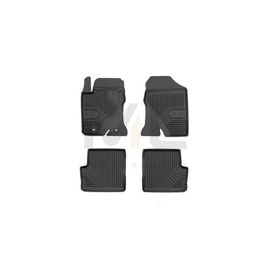FROGUM Tailored, No.77 77425736 Floor mat set for TOYOTA COROLLA Elastomer, Front and Rear, Quantity: 4, Black | ML Performance Car Parts