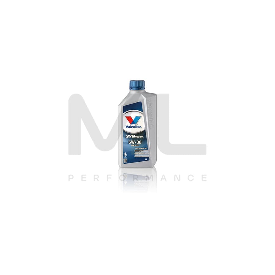 Valvoline SynPower FE 5w-30 Fully Synthetic Engine Oil 1l | Engine Oil | ML Car Parts UK | ML Performance