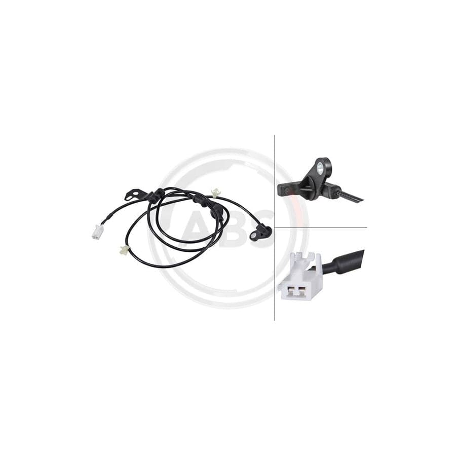 A.B.S. 32102 ABS Sensor for NISSAN Pixo (UA0) | ML Performance UK Car Parts