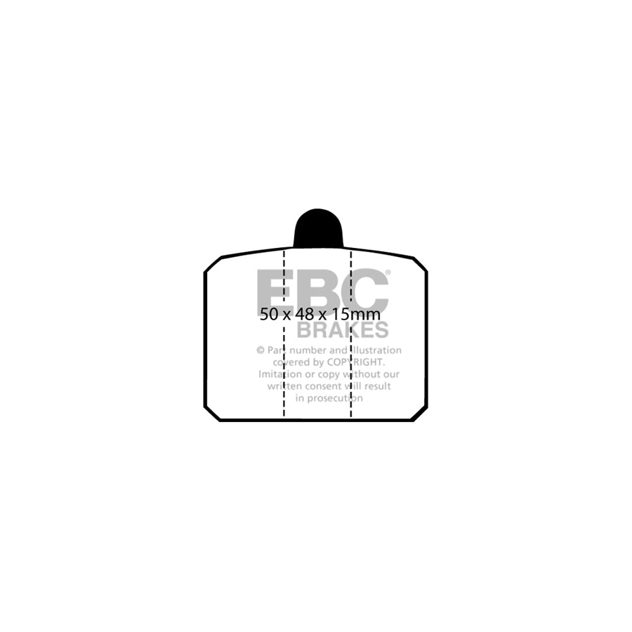 EBC PDKF1796 Skoda Ultimax Front Brake Pad & Plain Disc Kit (Inc. 110 & 125 Estelle) 2 | ML Performance UK Car Parts