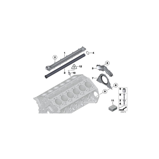 Genuine BMW 11112162453 RR6 F01 Gasket Set Engine Block Asbesto Free (Inc. Wraith, Dawn & 760Li) | ML Performance UK Car Parts