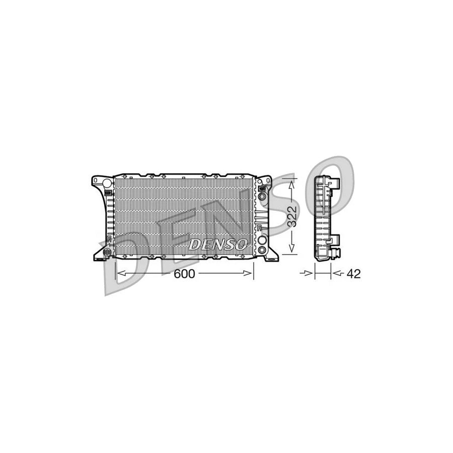 Denso DRM10092 Drm10092 Engine Radiator For Ford Transit | ML Performance UK