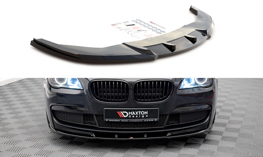 Maxton Design BM-7-01-MPACK-FD2T Front Splitter V.2 BMW Series 7 M-Pack F01 | ML Performance UK Car Parts