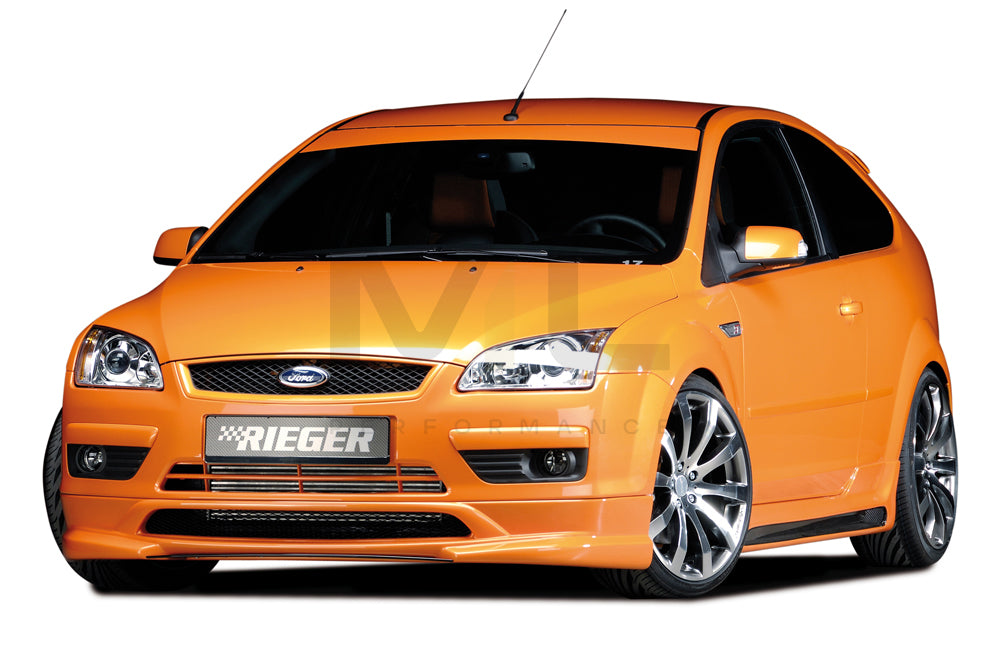 Rieger 00034130 Ford Focus 2 Front Splitter 2 | ML Performance UK Car Parts