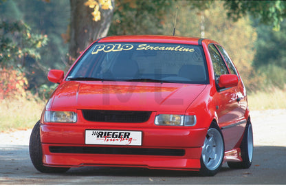 Rieger 00047028 VW 6N Polo Mk4 Front Splitter 2 | ML Performance UK Car Parts