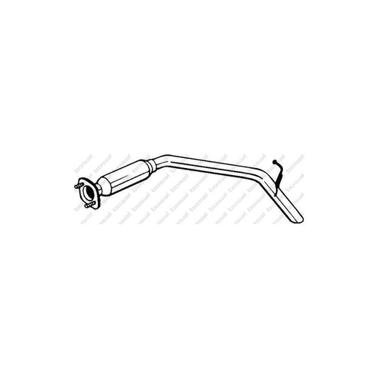 Bosal 142-001 Rear Silencer For Daihatsu Cuore / Mira Vii (L275, L276, L285)