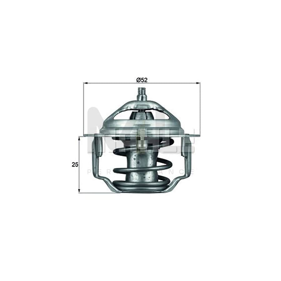 MAHLE ORIGINAL TX 79 78D Engine thermostat Opening Temperature: 78��C, with seal | ML Performance Car Parts