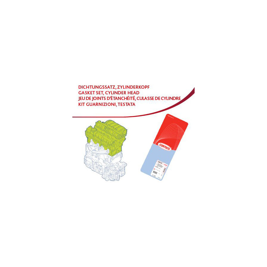 Corteco 417976P Gasket Set, Cylinder Head For Bmw 3 Series | ML Performance UK