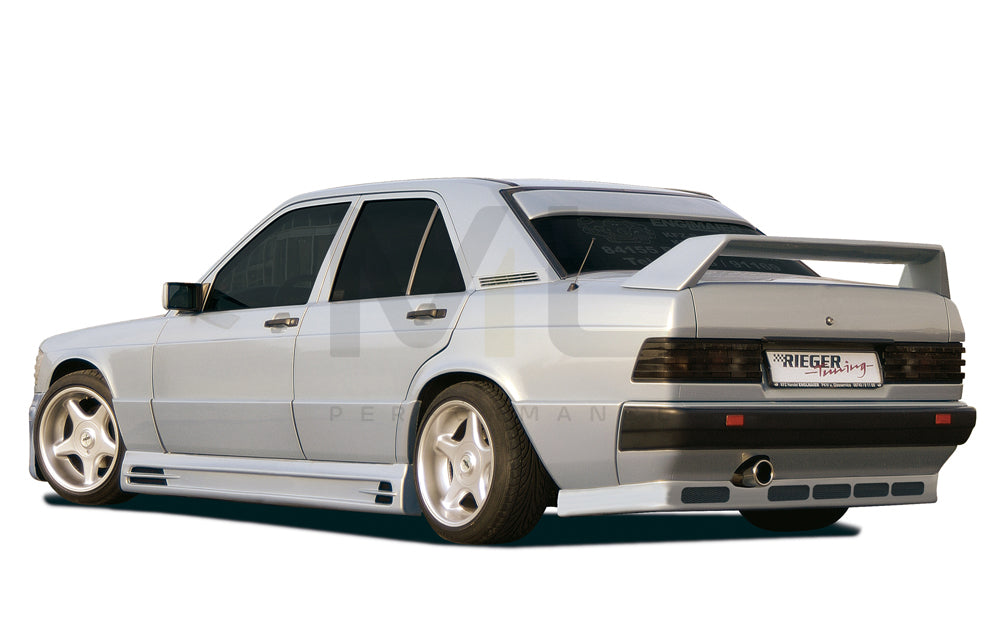 Rieger 00025058 Mercedes-Benz W201 190 Rear Diffuser 2 | ML Performance UK Car Parts