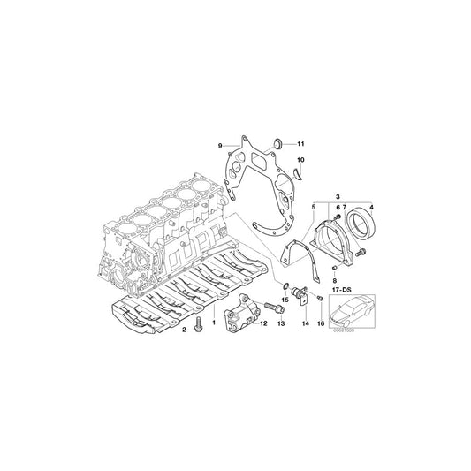 Genuine BMW 11112248975 E38 E53 E46 Gasket Set Engine Block Asbesto Free (Inc. 330d, 730d & 330xd) | ML Performance UK Car Parts