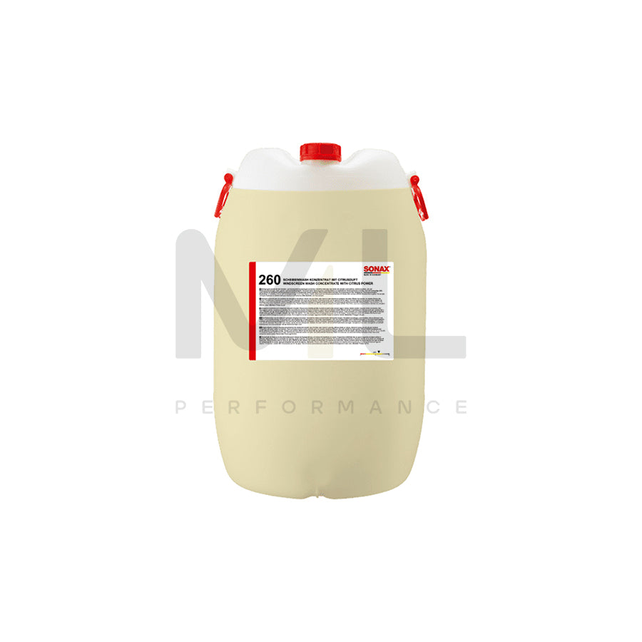 Sonax Windscreen Wash Concentrate 1:10 Citrus 60L | ML Performance Car Care