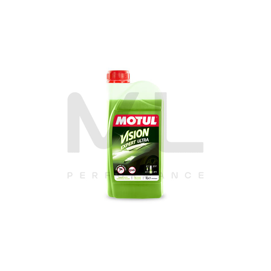Motul Vision Expert Ultra Screen Wash - All Seasons - Concentrate 1l | Engine Oil | ML Car Parts UK | ML Performance