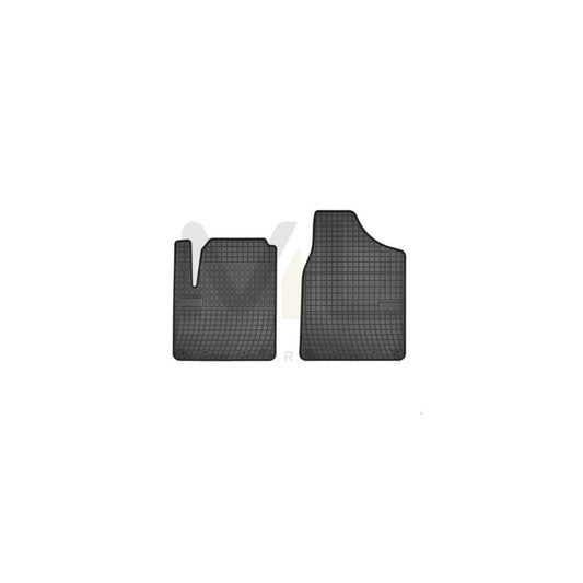 FROGUM Tailored 0311P Floor mat set Elastomer, Front, Quantity: 2, Black | ML Performance Car Parts