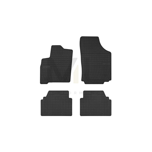 FROGUM Tailored 543015 Floor mat set for OPEL MERIVA Elastomer, Front and Rear, Quantity: 4, Black | ML Performance Car Parts
